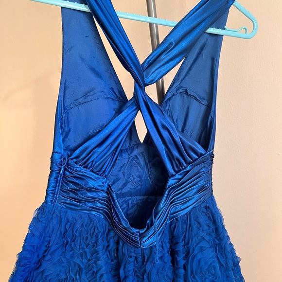 Blue 2000’s cocktail party dress - Picture 3 of 7